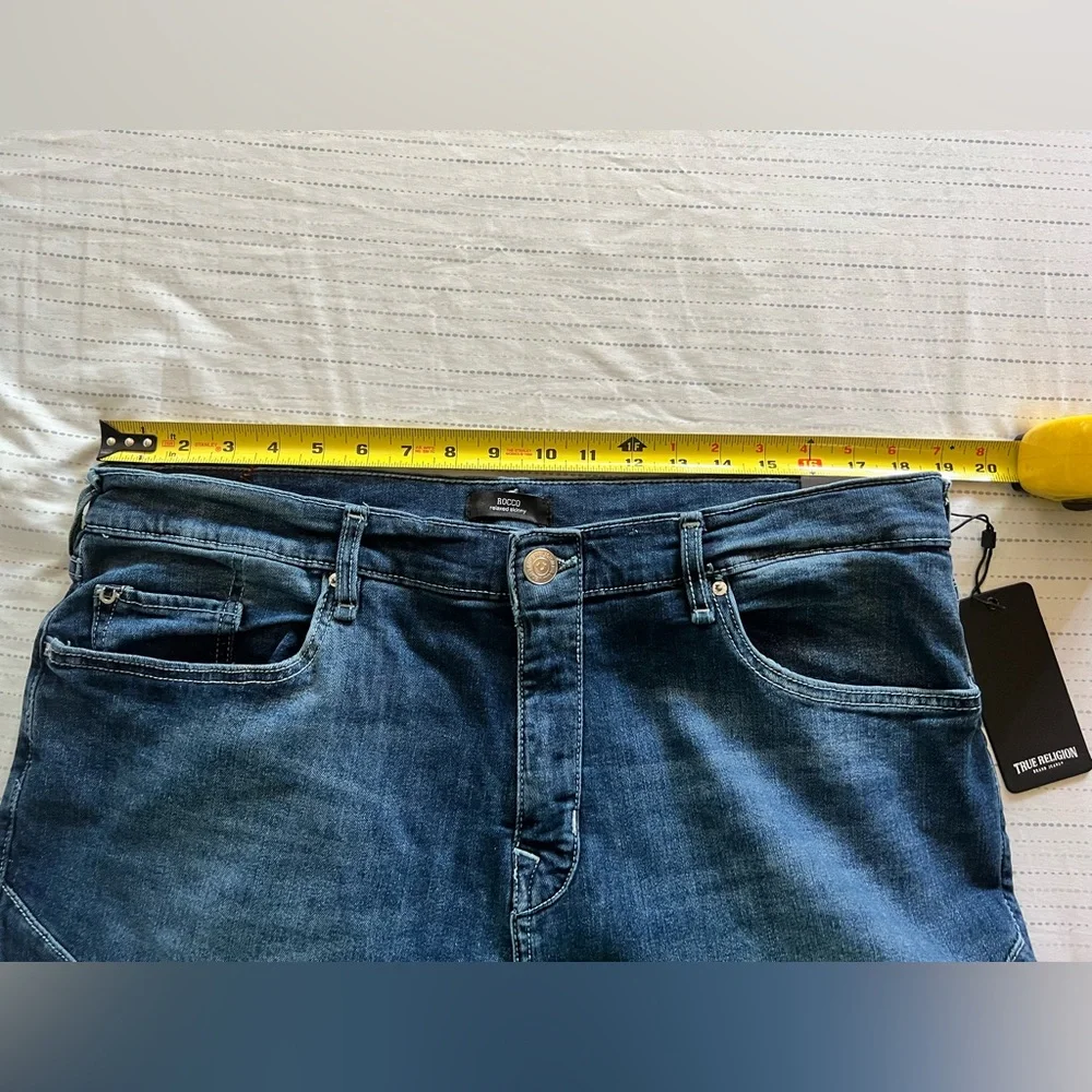 True Religion 36 Rocco Relaxed Skinny Jeans - Picture 14 of 16